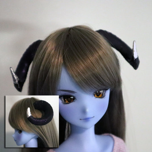 Magnetic Cosplay / Costume Horns - Ram or Succubus style
