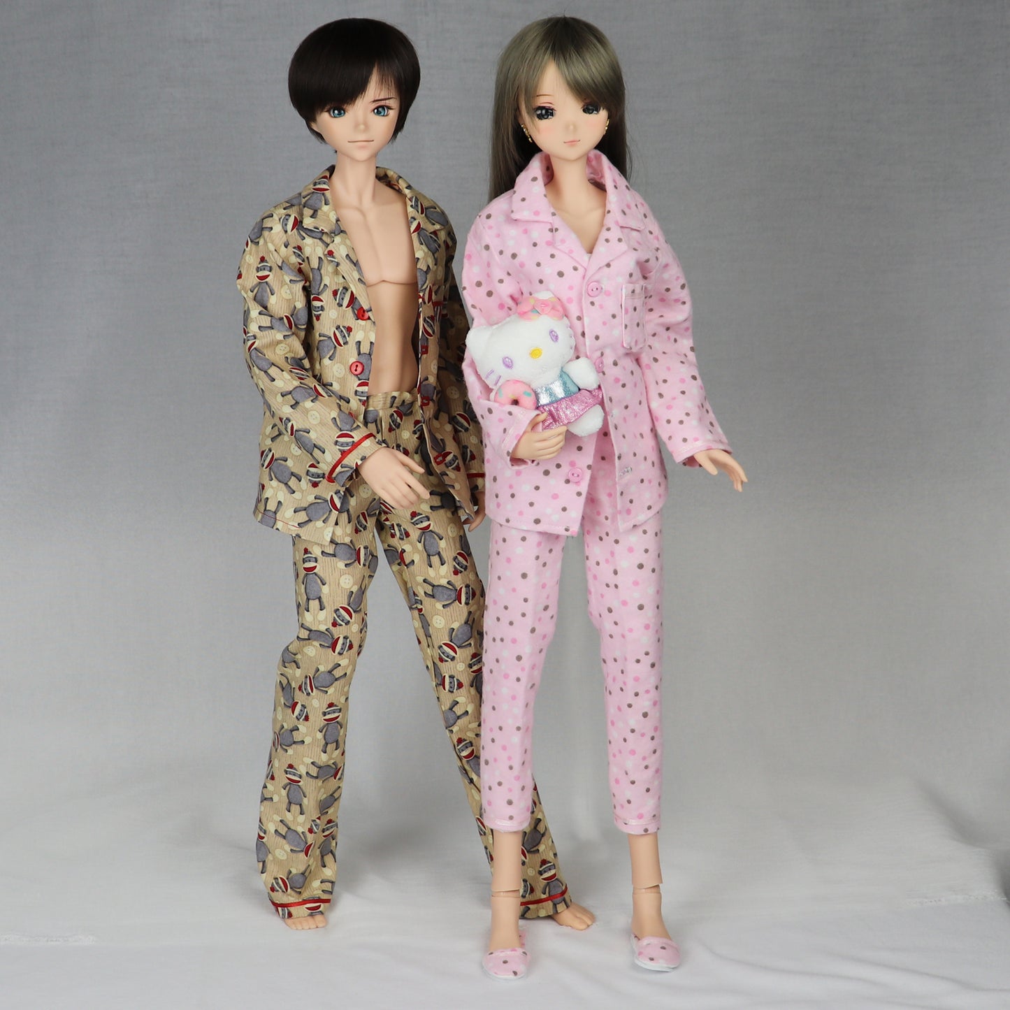 Pajamas Unisex for Smart Doll Classic, Smart Doll Macho or Slim Guys - Digital Sewing Pattern