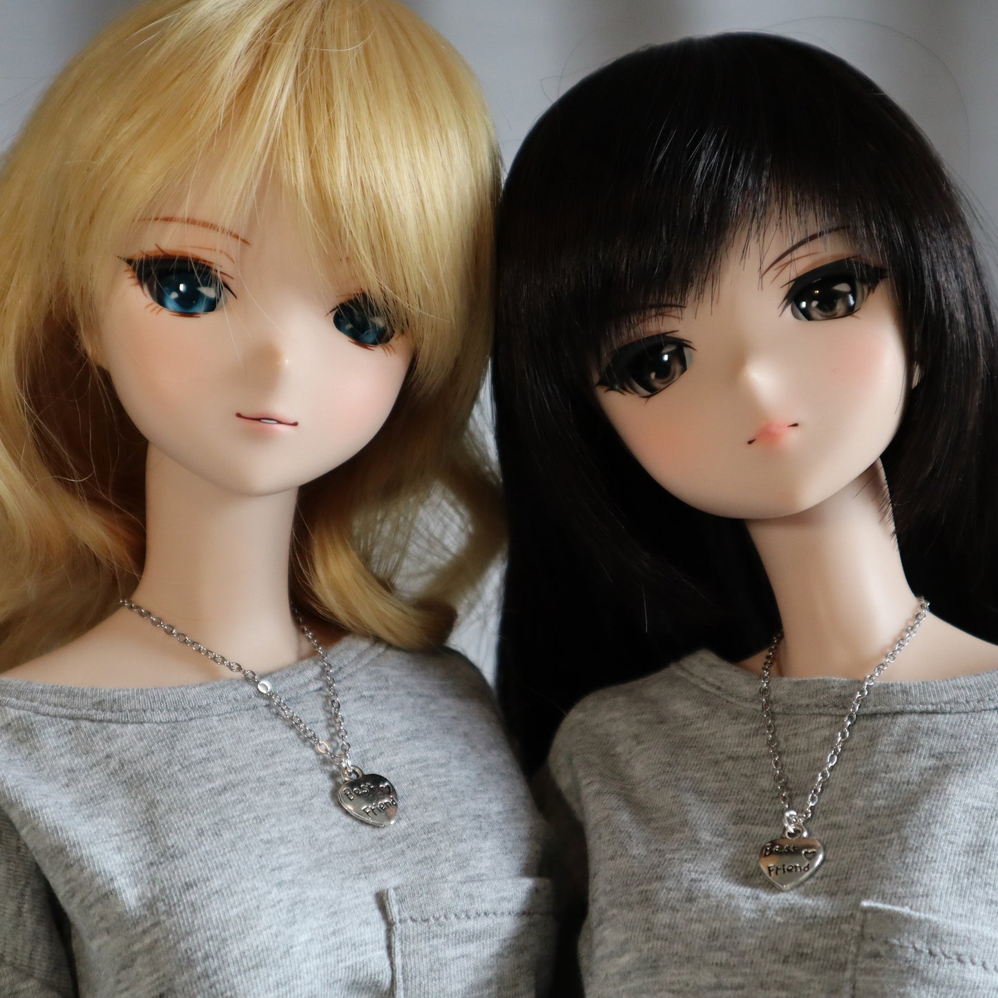Magnetic Clasp Necklace for BJD - Best Friends (set of 2)