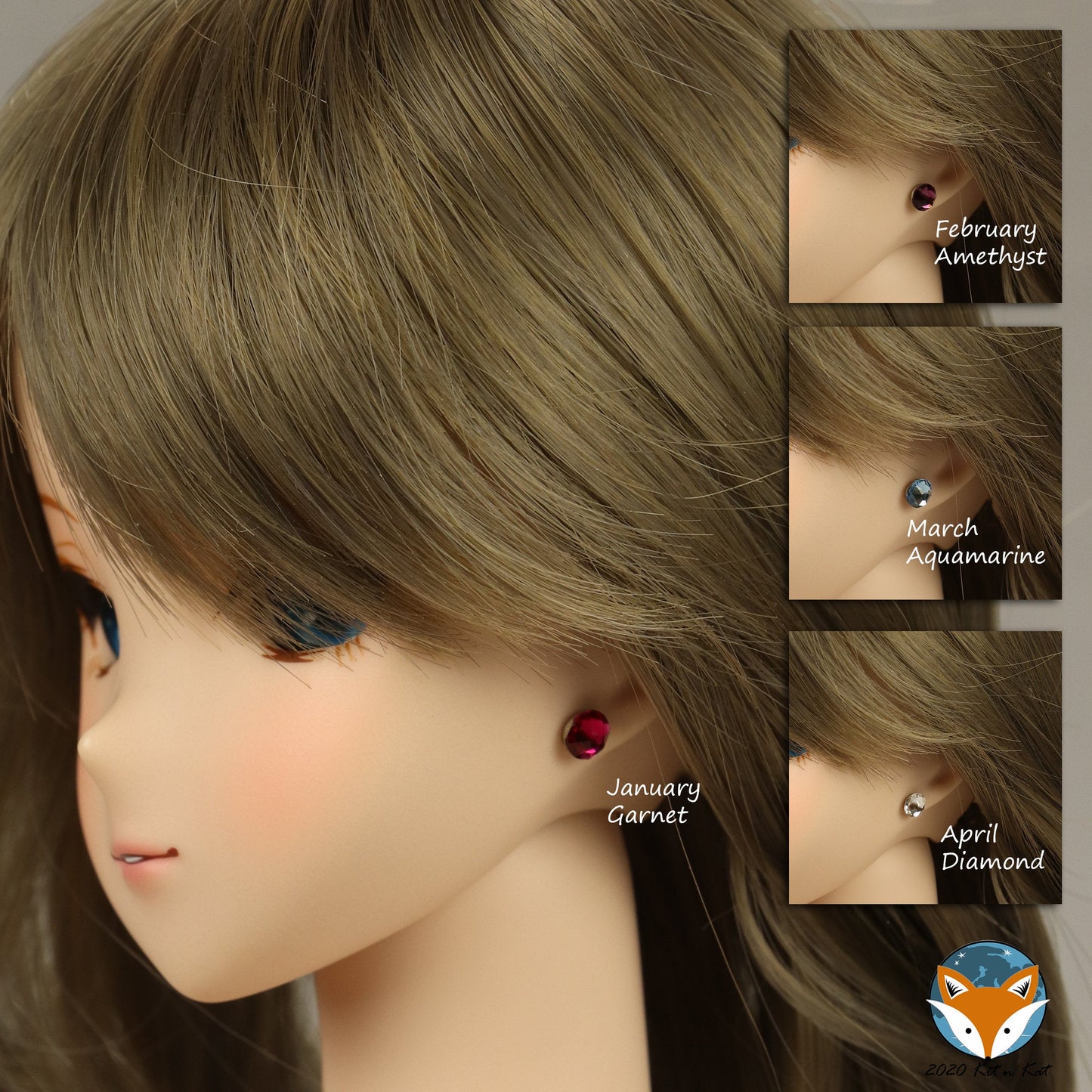 ORIGINAL No-Hole Jewelry Installation Kit for Vinyl Dolls