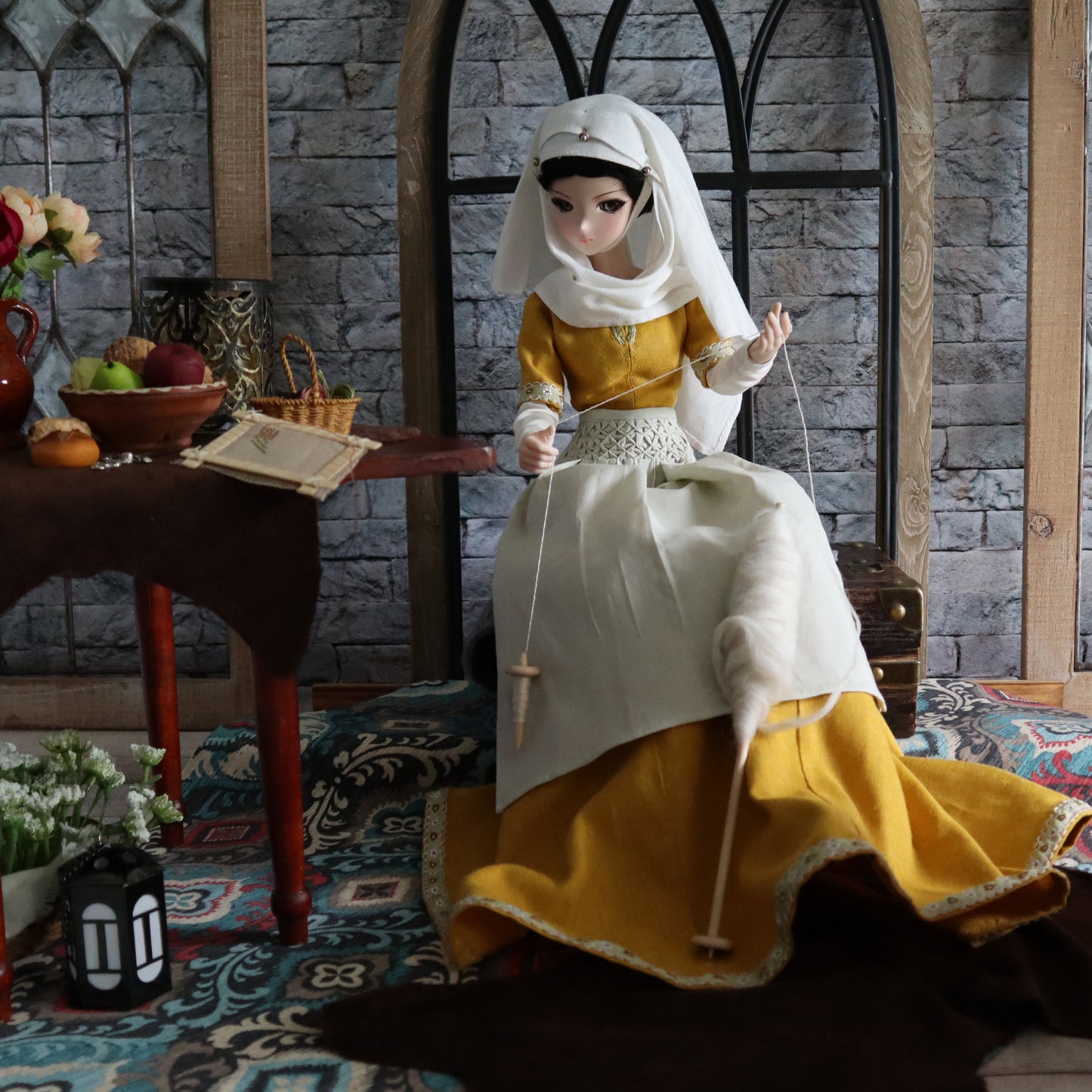 Digital Pattern for Smart Doll - Medieval Kirtle and Chemise