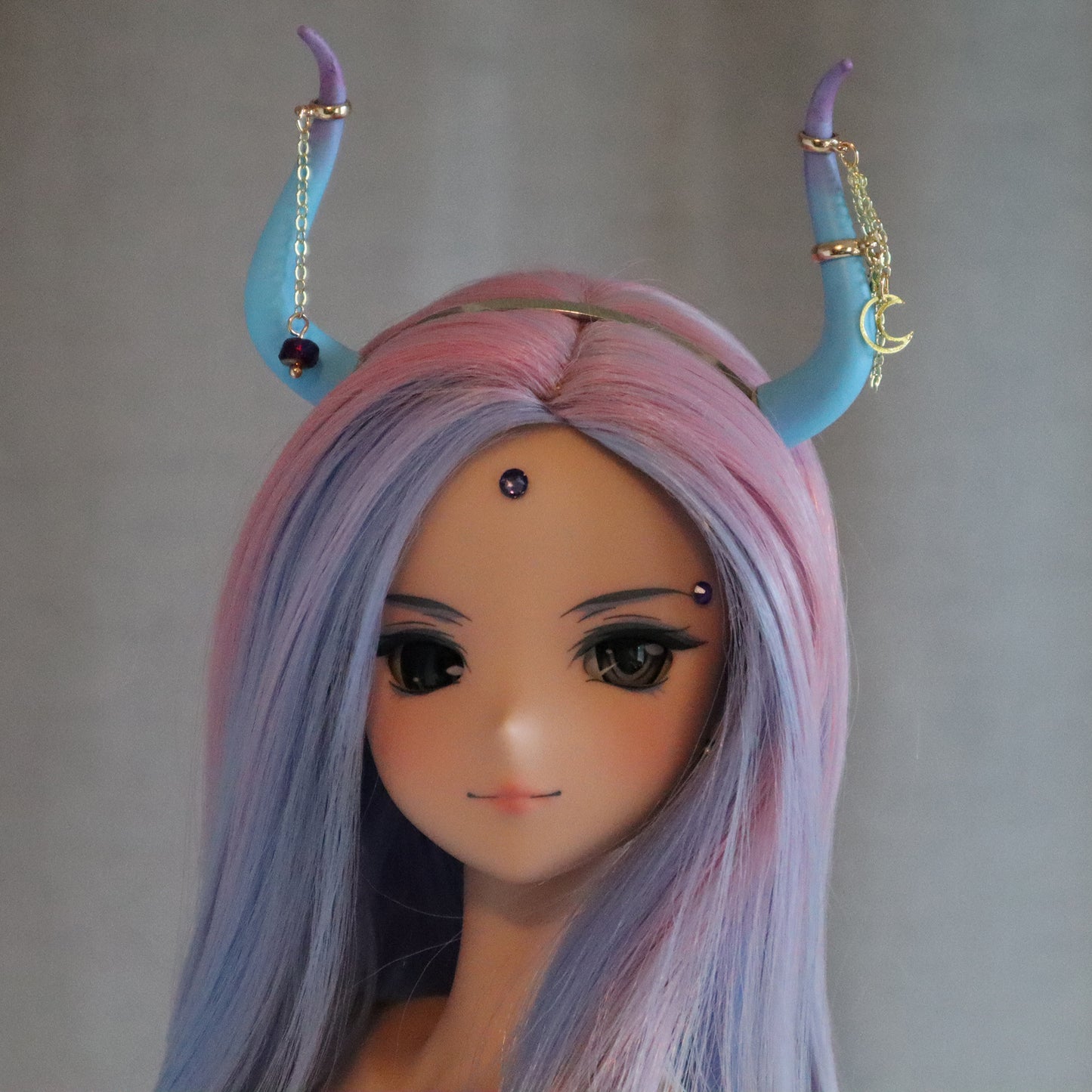 Magnetic Cosplay / Costume Horns - Fantasy Bejeweled