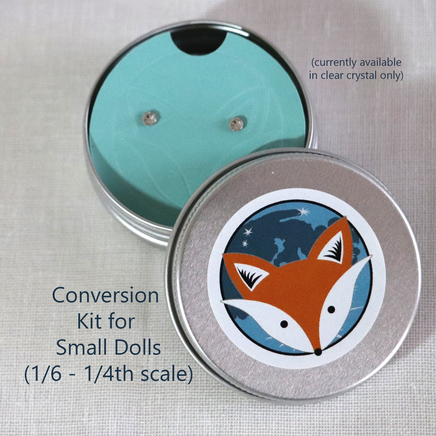 No-Hole CONVERSION Jewelry Kit - Size Small for Dolls with Pierced Ears