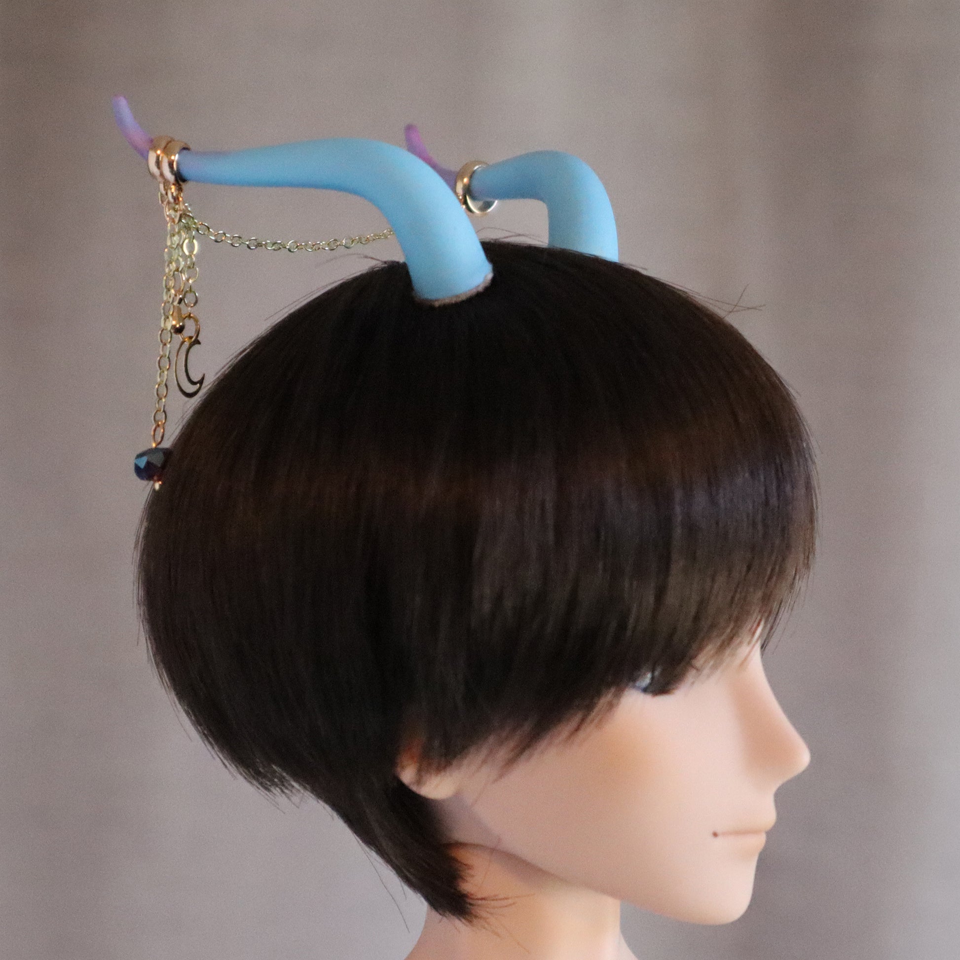 Magnetic Cosplay / Costume Horns - Fantasy Bejeweled – Kit n Kat Shop LLC
